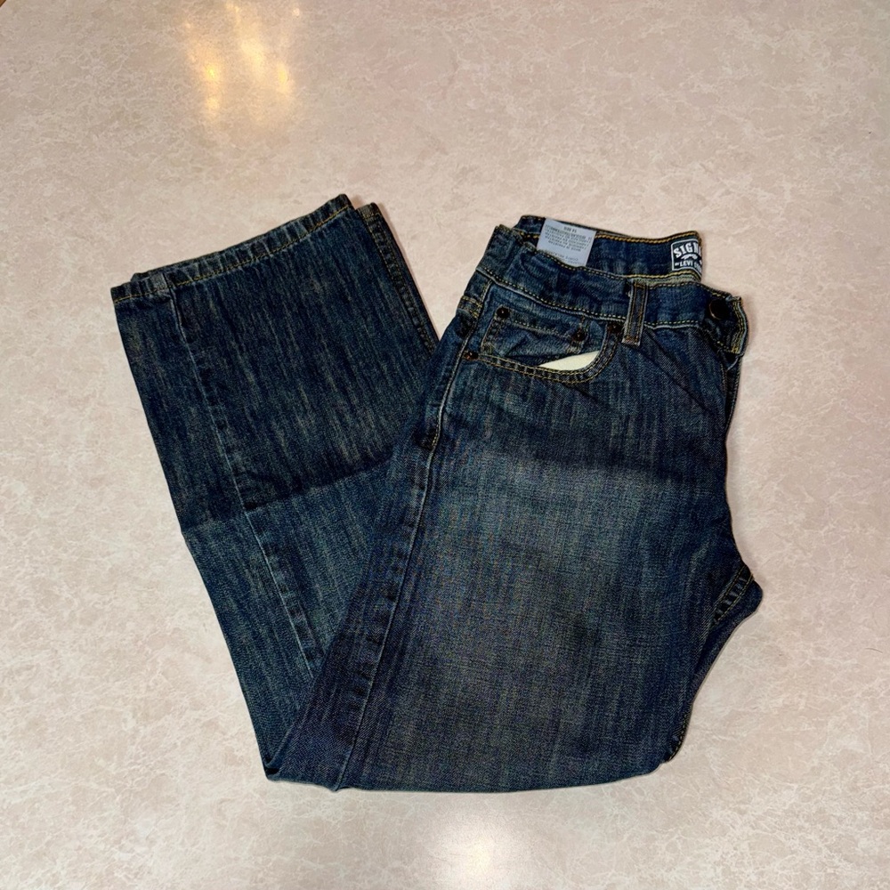 Levi's Kids Dark Blue Denim Jeans